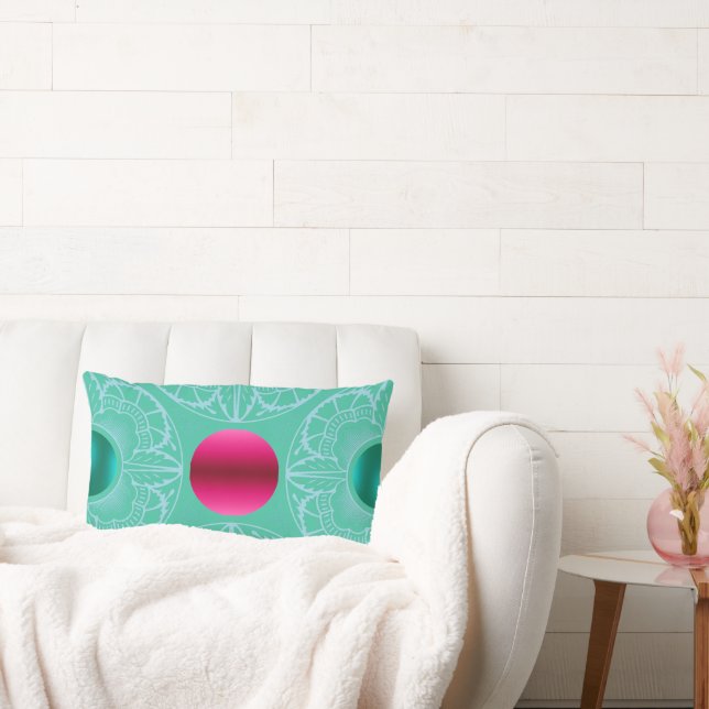 Contemporary Art Deco–Inspired  Lumbarkudde (Soffa)
