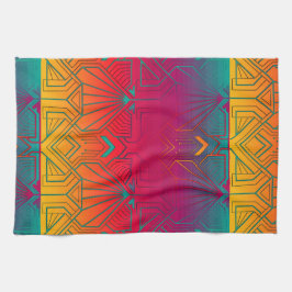 Contemporary Art Deco Kökshandduk