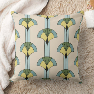 Contemporary Art Deco Style Cushion.  Kudde