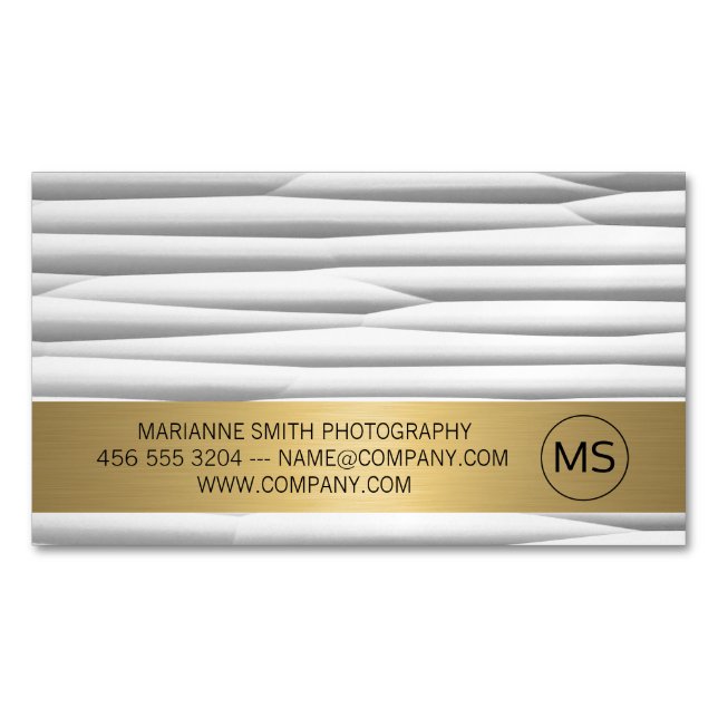 Contemporary Art | Fotograf Magnetiska Visitkort (Framsida)