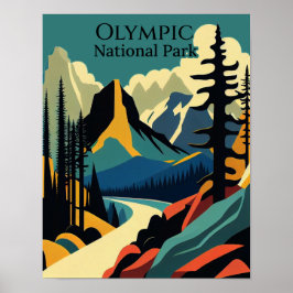 Contemporary Art i den olympiska nationalparken Poster