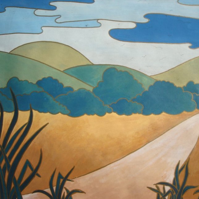 contemporary av abstraktens landskap pussel (Skapare uppladdad)