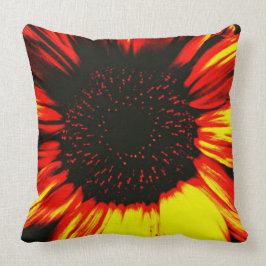 contemporary av stora solrosfrön och oljeväxtfrön kudde