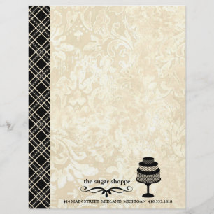 Contemporary Bakery Company Letterhead-mall Brevhuvud