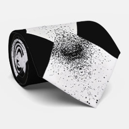 Contemporary Black White Necktie för Dapper Manar Slips