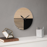 Contemporary Block Rand Mönster på Faux Wooden