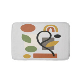 Contemporary Botanical Geometry  Badrumsmatta