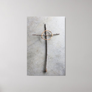Contemporary Celtic Kor of Sticks and Vines Canvastryck