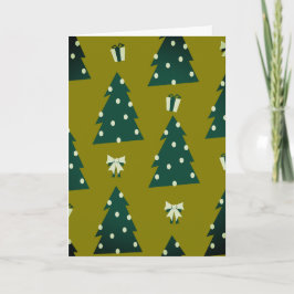 Contemporary Christmas Card Kort