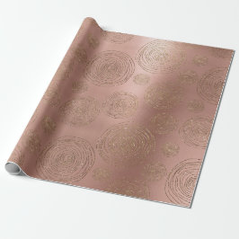 Contemporary Circles Ringar Rosa ros Guld Glam Presentpapper