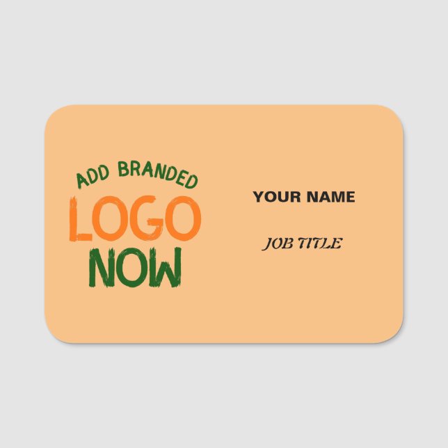 CONTEMPORARY CLEAN PEACH ORANGE FASHIONABLE CLIENT NAMNBRICKA (Framsida)