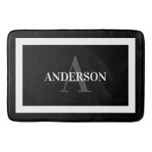 Contemporary Colonial Wide Gräns Bath Mat