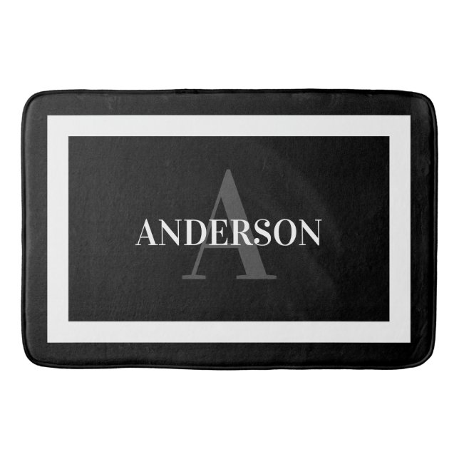 Contemporary Colonial Wide Gräns Bath Mat Badrumsmatta (Framsidan)