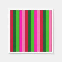 Contemporary Colors Christmas Stripes 