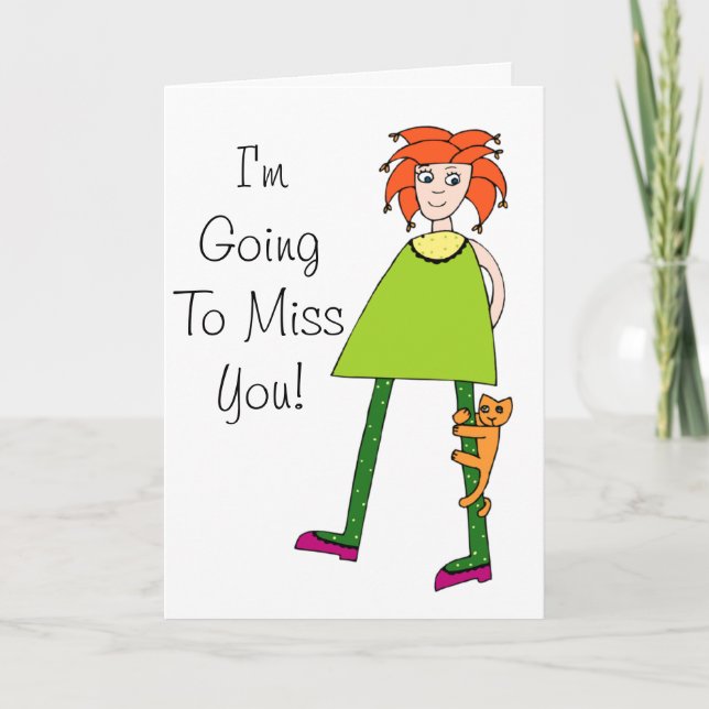 Contemporary Design Greeting Card Kort (Framsida)