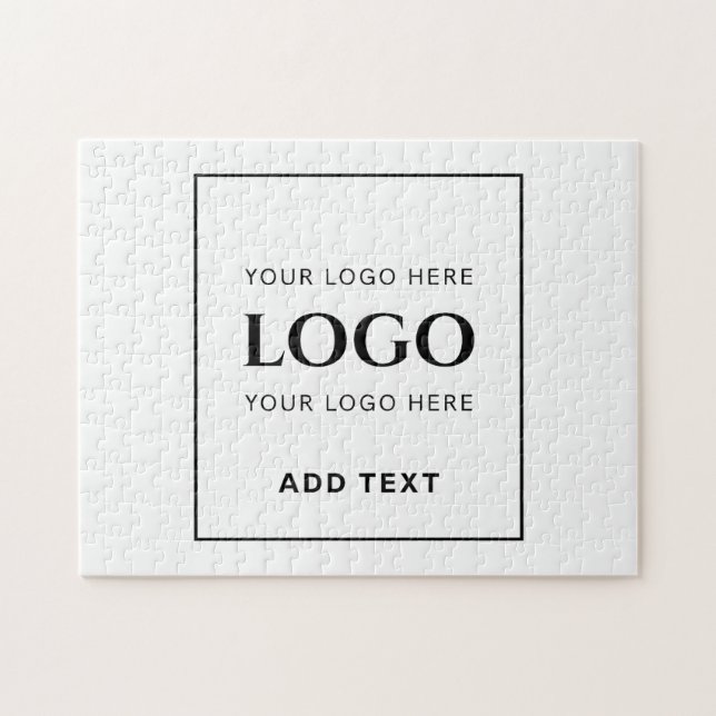 Contemporary, effektiv, Elegant och redigerbar Pussel (Horisontell)