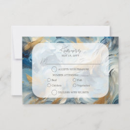 Contemporary Elegance: Blue White Guld OSA