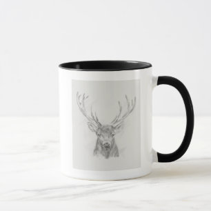 Contemporary Elk Sketch Mugg