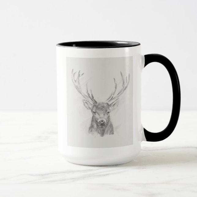 Contemporary Elk Sketch Mugg (Höger)