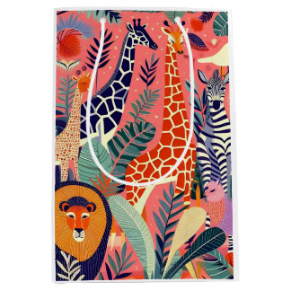 Contemporary exotic animals and birds 1 pink