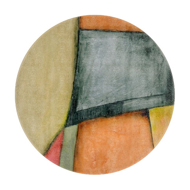 Contemporary Färga geometriska former (Framsidan)