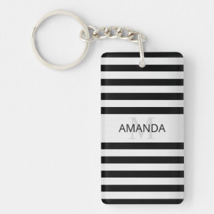Contemporary Faux Silver Ombre Rand & Black