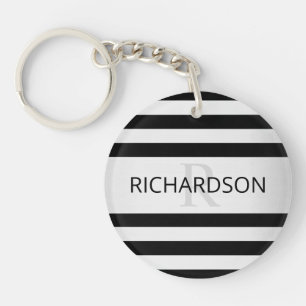 Contemporary Faux Silver Ombre Rand & Black