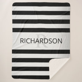 Contemporary Faux Silver Ombre Rand & Black