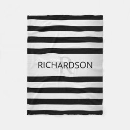 Contemporary Faux Silver Ombre Rand & Black Fleecefilt