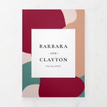 contemporary för abstrakt Alla i bröllop