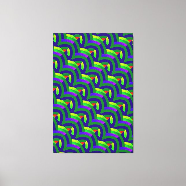 contemporary för chicens snyggt canvastryck (Framsida)