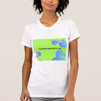 Contemporary för illustration av abstrakt t shirt