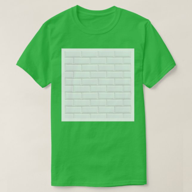 contemporary för vit tunnelbanan t shirt (Design framsida)
