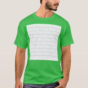 contemporary för vit tunnelbanan t shirt