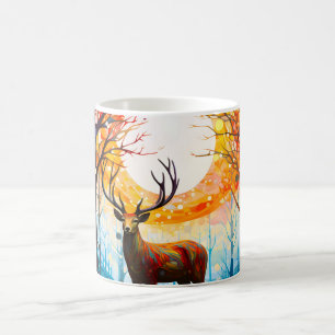 Contemporary Forest Vild Hjort Kaffemugg
