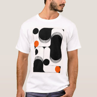 Contemporary Fusion: Manarnas Abstrakt Circle & Li T Shirt