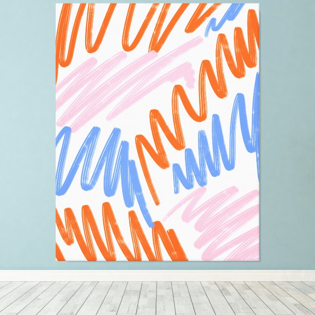 Contemporary Gallery Art Canvastryck (Insitu (trägolv))