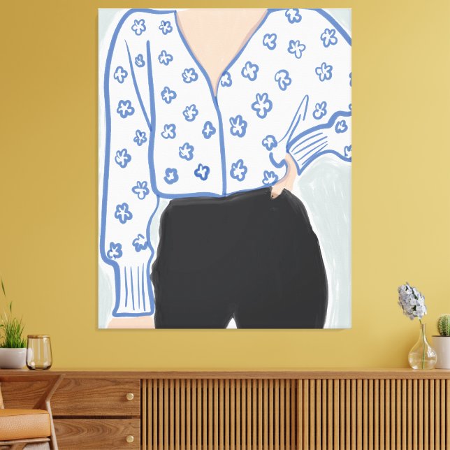 Contemporary Gallery Art Canvastryck (Insitu (Vardagsrum))