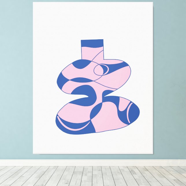 Contemporary Gallery Art Canvastryck (Insitu (trägolv))