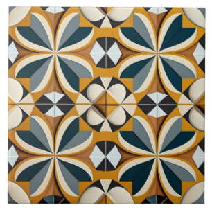 Contemporary Geometriska keramiska plattor Kakelplatta