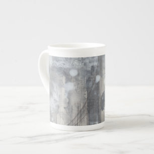 Contemporary Grått-målning Benporslin Mugg