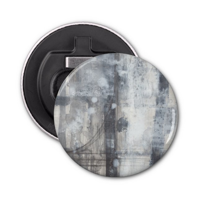 Contemporary Grått-målning Flasköppnare (Framsidan)