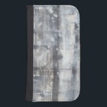 Contemporary Grått-målning Plånboksfodral<br><div class="desc">Den här contemporaryn grått-målningen är Jennifer Goldbergers verk. Ett tjockt grått hänger på biet som en tung dimma. Köp en kopia av den här utskriften idag!</div>