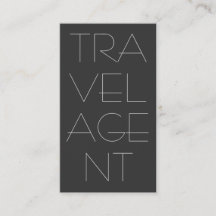 Contemporary Grått Travel Agent