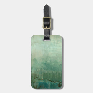 Contemporary Grönt vattenfärg Bagagebricka