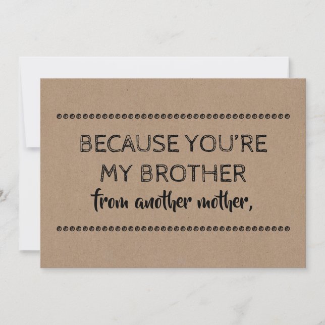 Contemporary GROOMSMAN/BEST MAN Funny Frieri Inbjudningar (Framsida)