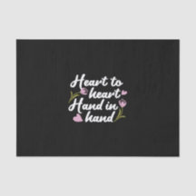 Contemporary "Hjärt till hjärta, hand till hand" c