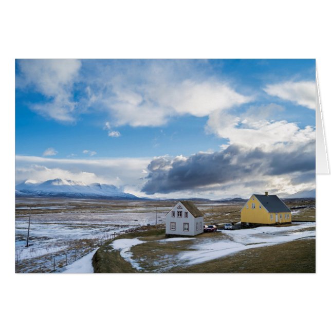 Contemporary Houses Hälsningskort (Framsidan Horizontal)