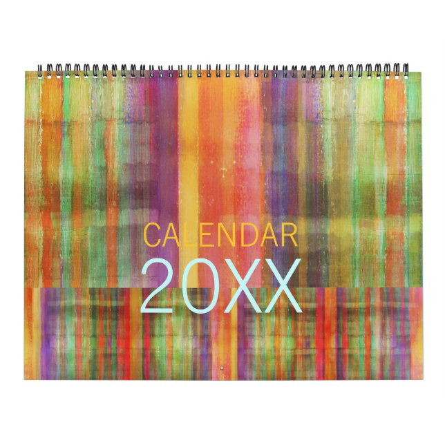 Contemporary i modern Abstrakt-kalender Kalender (Omslag)