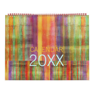 Contemporary i modern Abstrakt-kalender Kalender